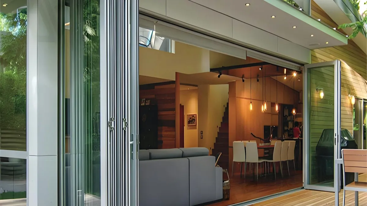 Folding Windows — installation by Barakah Trading & Consultancy