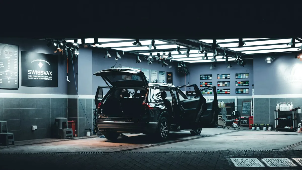 Automobile Service Center interior — Barakah Trading & Consultancy