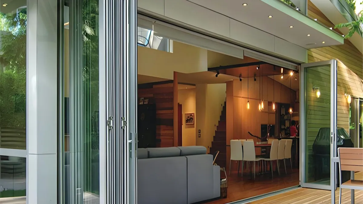 Bi-Folding Doors — installation by Barakah Trading & Consultancy