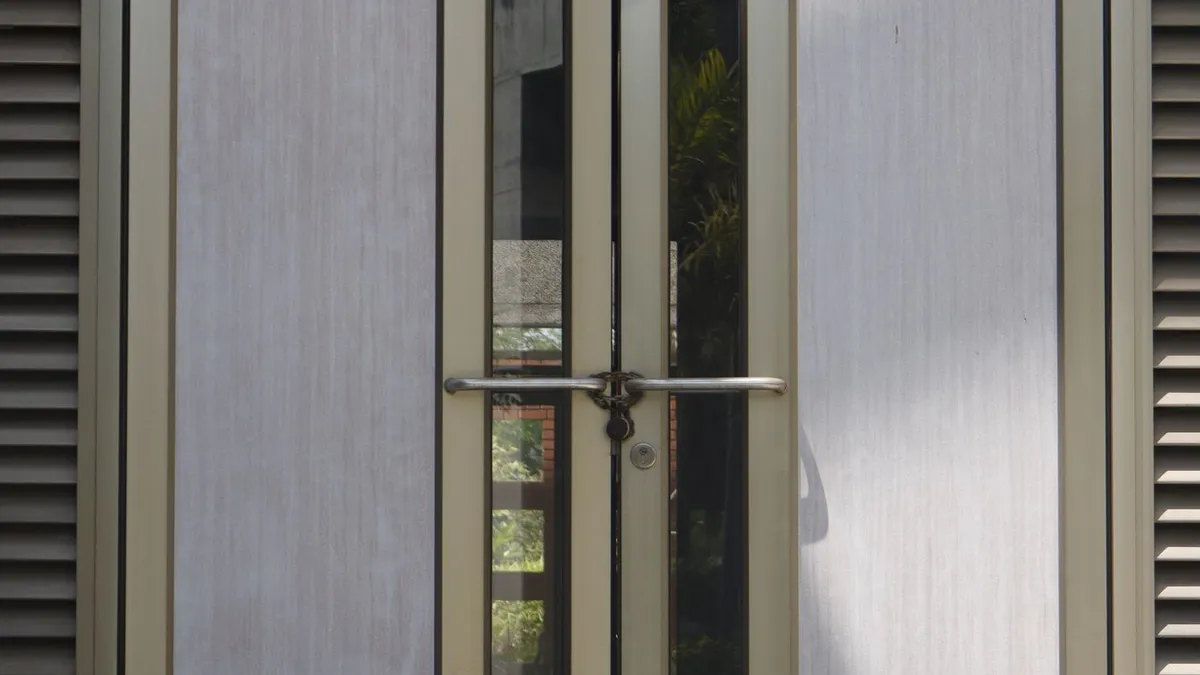 Georgian Bar Series French Model Casement Door — Barakah Trading & Consultancy