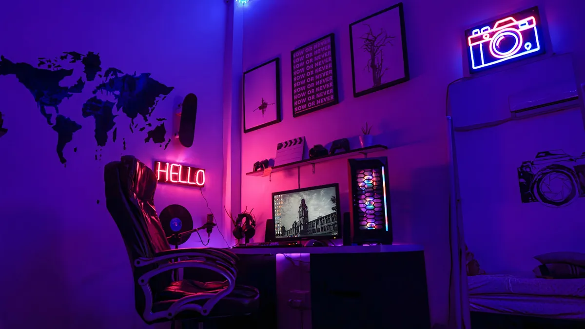 Gaming Zone interior — Barakah Trading & Consultancy