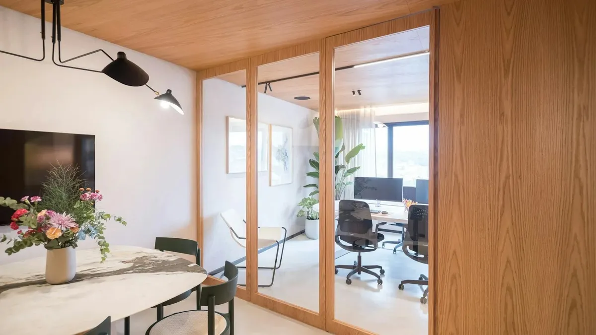 Glass Partitions — installation by Barakah Trading & Consultancy