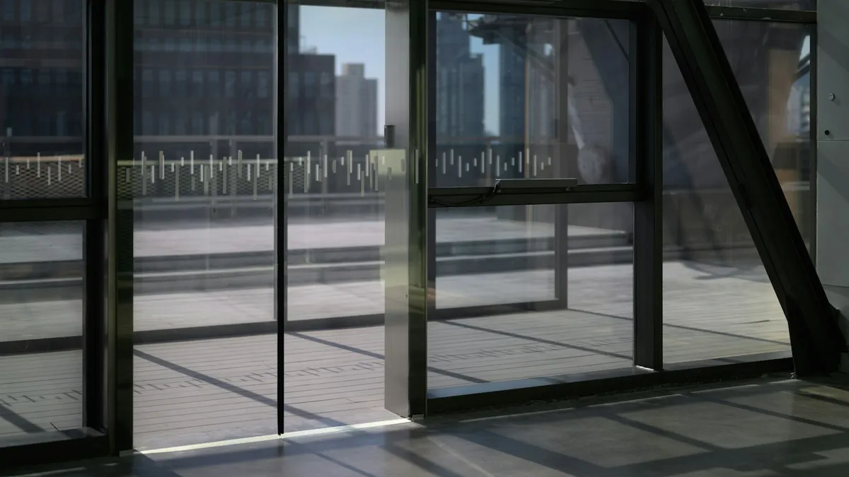 Glass Sensor Doors — installation by Barakah Trading & Consultancy