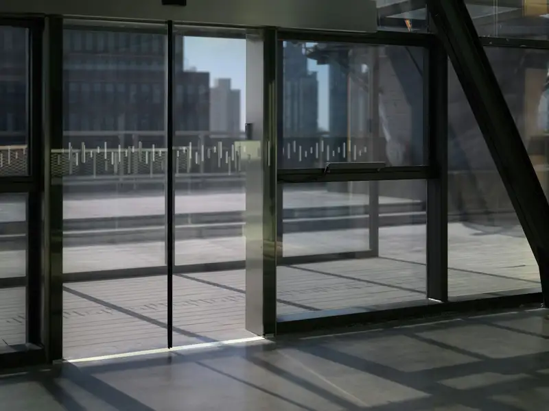 Glass Sensor Doors
