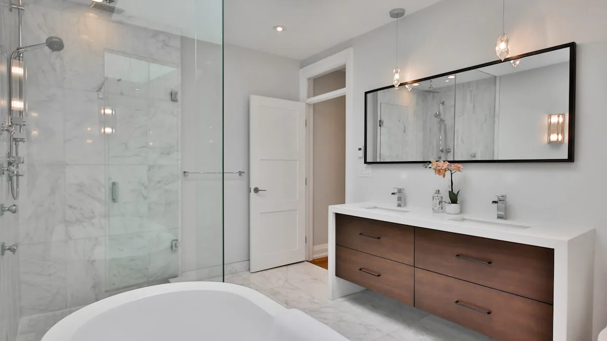 Folding Shower Door — Barakah Trading & Consultancy