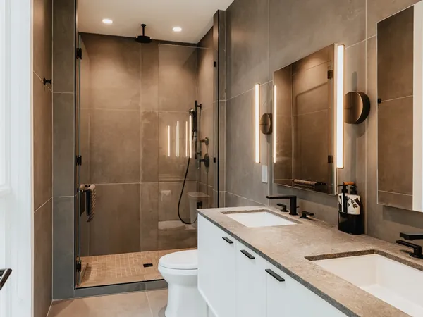 Framed Shower Door — Barakah Trading & Consultancy