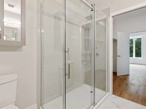 Frosted Shower Door — Barakah Trading & Consultancy