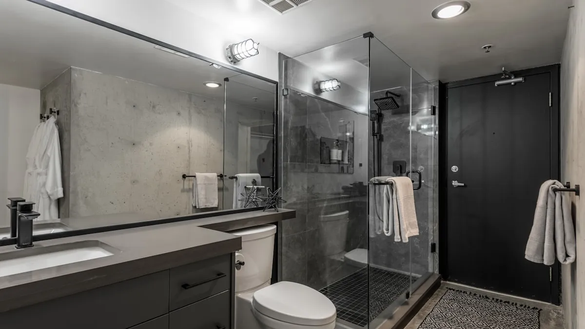 Pivot Shower Door — Barakah Trading & Consultancy